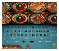 multi wheel online roulette